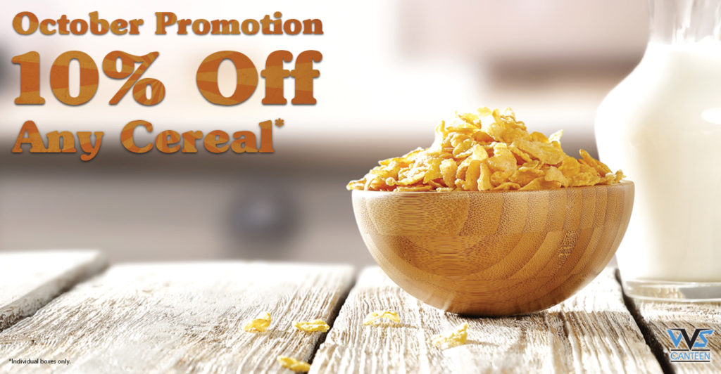 Micro Market Promo - cereal