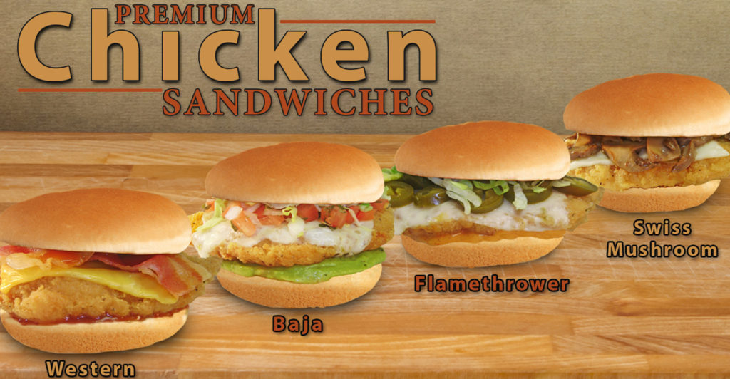Premium Chicken Sandwiches