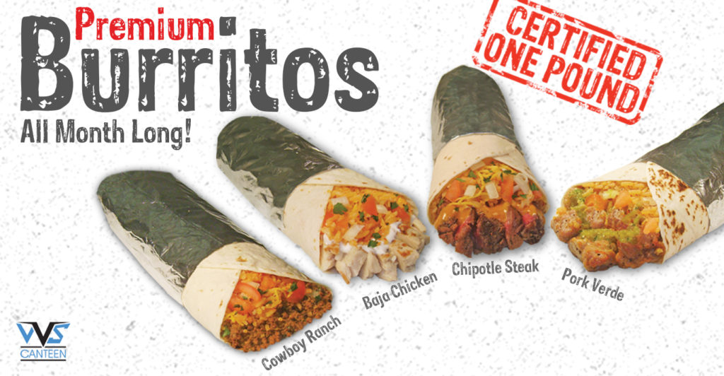 Premium Burritos Promo