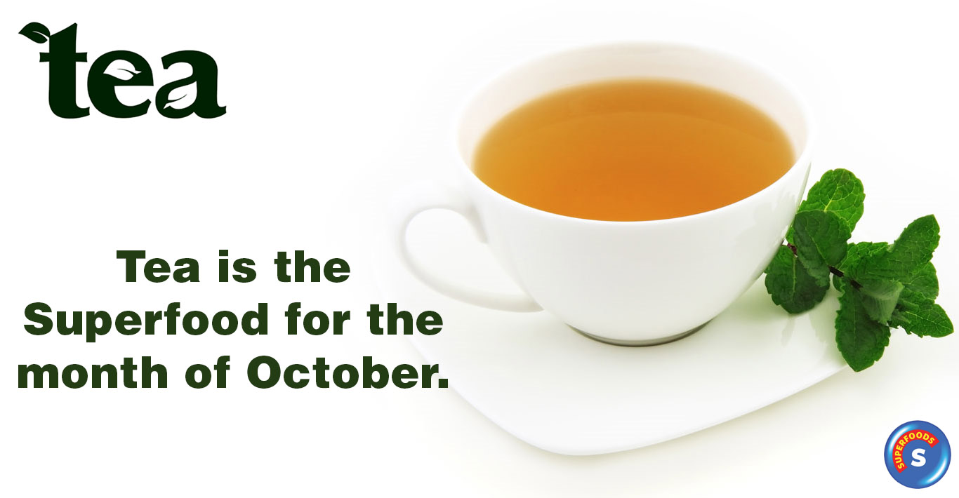 October SUPERFOOD - Tea